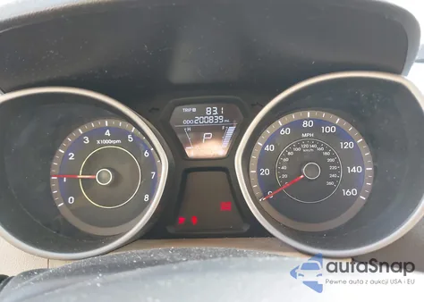 2011 Hyundai Elantra Gls (Ulsan Plant) from USA, damaged, VIN KMHDH4AE7BU097569